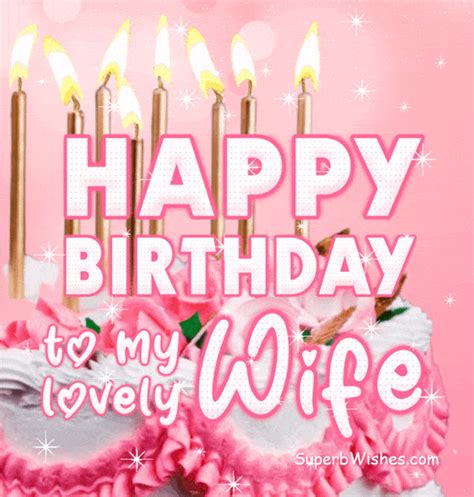 happy birthday wife gif|Happy Birthday Wife GIF